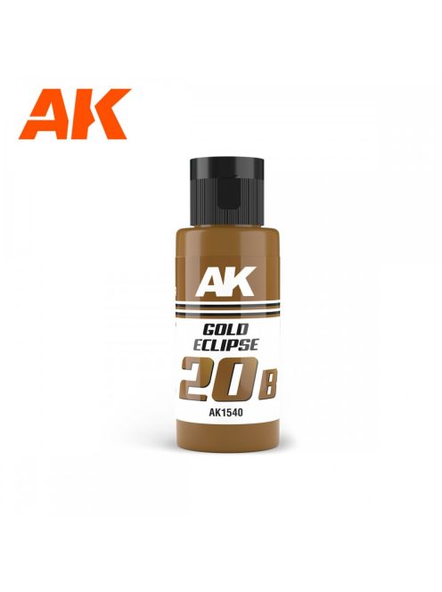 AK Interactive - Dual Exo 20B - Gold Eclipse  60Ml