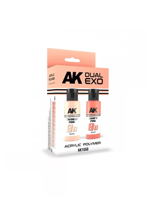 AK Interactive - Twinkle Pink & Char'S Pink Dual Exo Set
