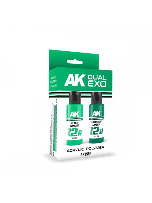 AK Interactive - Alien Green & Viridian Green Dual Exo