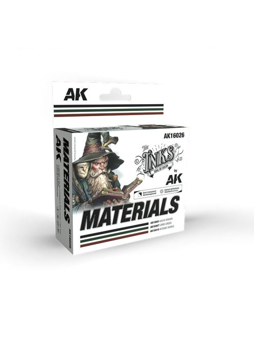 AK-Interactive - Materials - Set 3 Ref. (Inks)