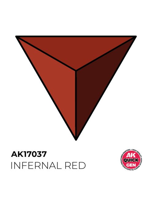 Ak Interactive - Infernal Red 