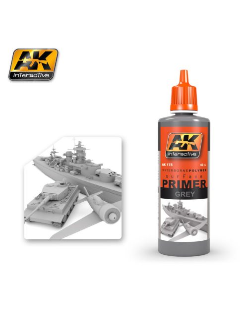 AK Interactive - Grey Primer 60Ml