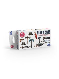 Ak Interactive - Metallics (Quick Gen Set)