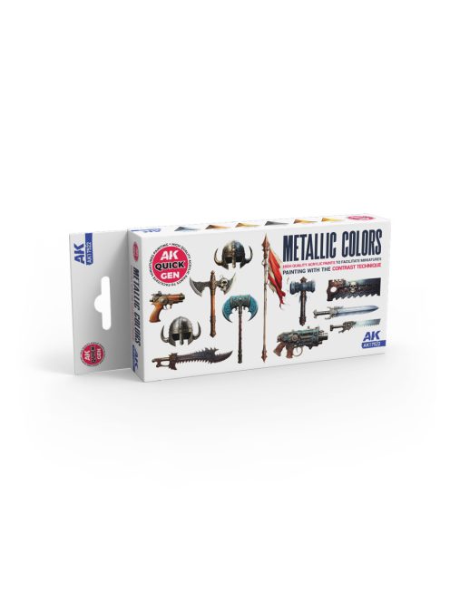 Ak Interactive - Metallics (Quick Gen Set)