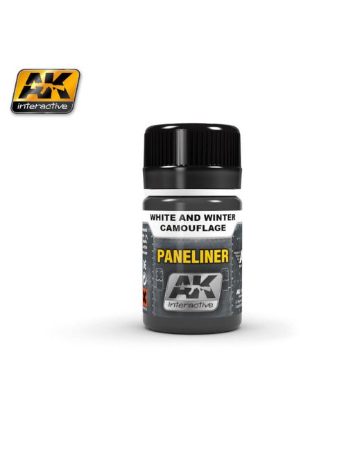 AK Interactive - Paneliner For White And Winter Camouflage 35Ml