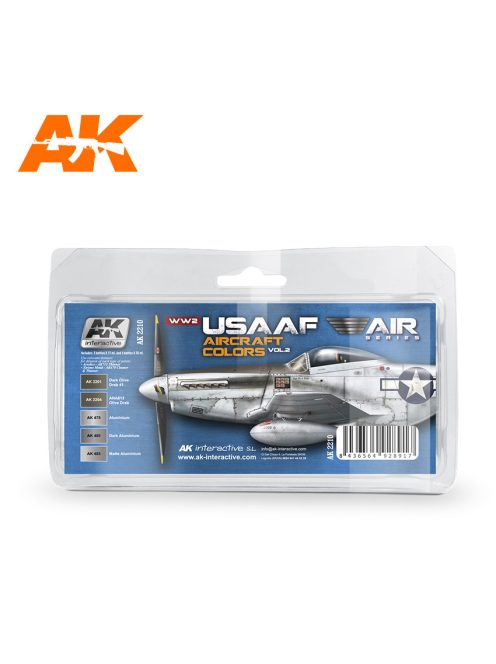 AK Interactive - Ww2 Usaaf Aircraft Colors Vol 2