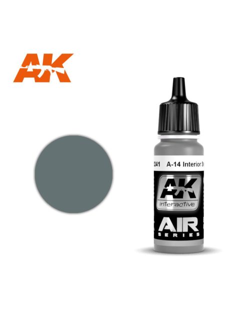 AK Interactive - A-14 Nterior Steel Grey