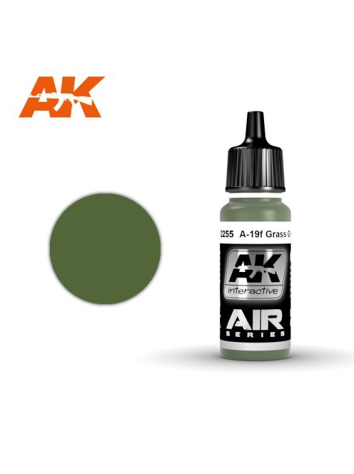 AK Interactive - A-19F Grass Green 17 ml