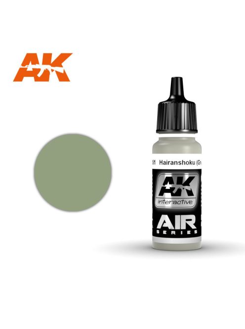 AK Interactive - Hairyokushoku (Grey-Green) 17 ml