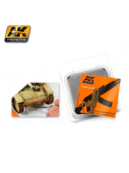 AK Interactive - Rusty Tow Chain Medium