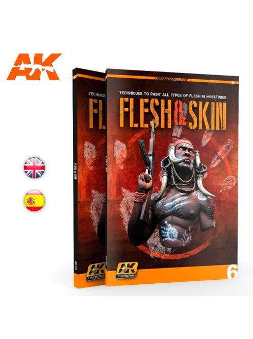 AK Interactive -  Flesh And Skin (Ak Learning Series Nº6) English