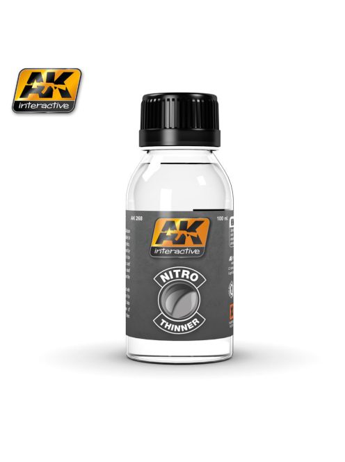 AK Interactive - Nitro Thinner (For Clear Colors And For Cleaning)