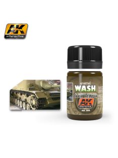 AK Interactive - Wash For Dark Yellow Vehicles