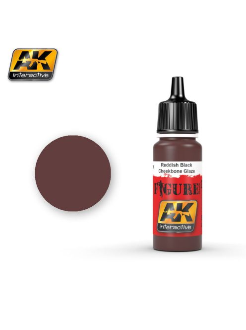 AK Interactive - Reddish Black Cheekbone Glaze