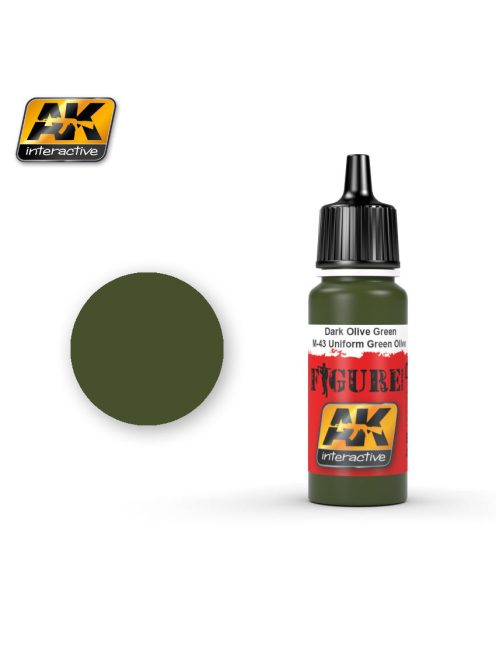 AK Interactive - Dark Olive Green / M-43 Uniform Green Olive