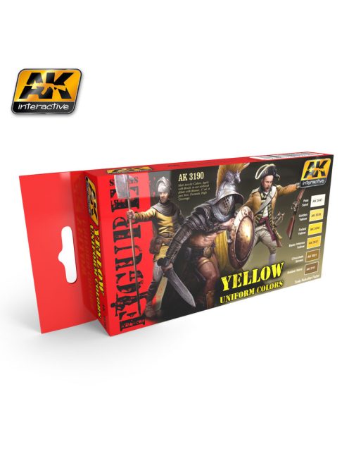 AK Interactive - Yellow Uniform Colors