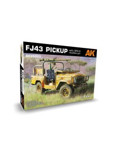AK Interactive - Fj43 Pickup With Spg-9 Recoilless Gun 1/35