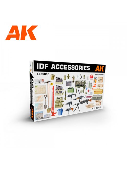 AK Interactive - Idf Accessories 1/35 Scale Model Kit