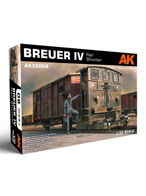 AK Interactive - 1:35 Breuer IV Rail Shunter