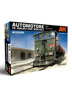   AK Interactive - 1:35 Automotore FS 206/207/208 Sogliola Rail Shunter