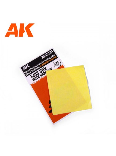 AK Interactive - Die-Cut Painting Mask Of Ak35001 Model Kit