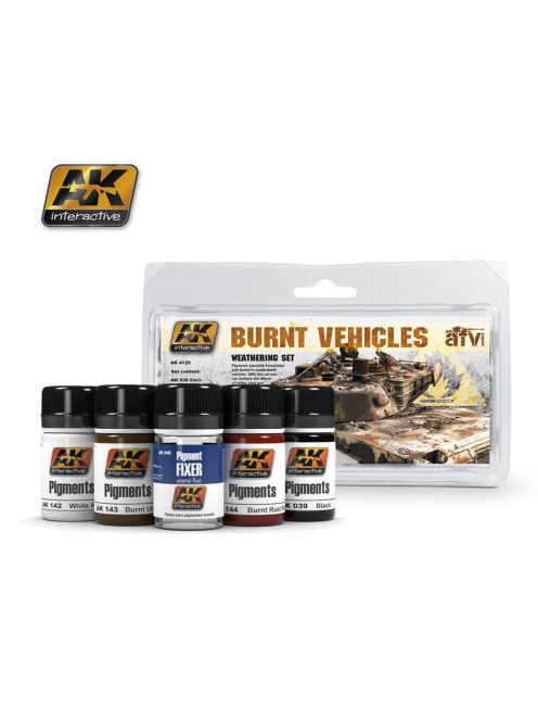 AK Interactive - Burnt Vehicles Set