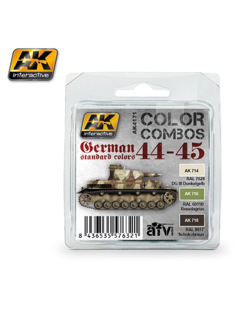 AK Interactive - German Standard 44-45 Color Combo