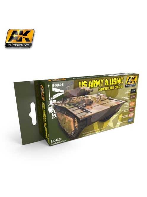 AK Interactive - Us Army & Usmc Camouflage Colors
