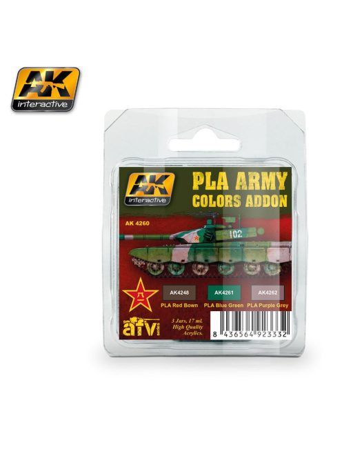 AK Interactive - Pla Army Colors Addon