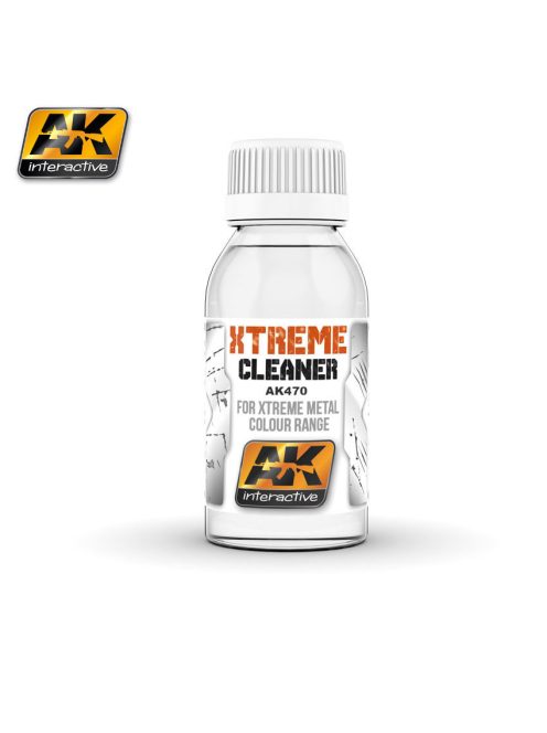 AK Interactive - Xtreme Cleaner & Thinner For Xtreme Metal Colour Range