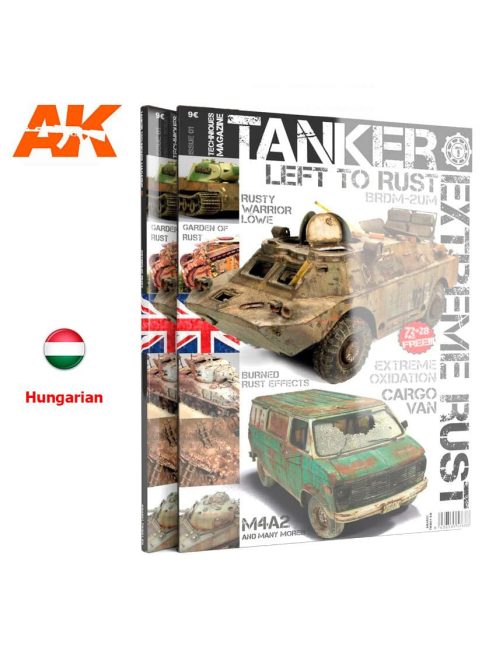 Ak Interactive - Tanker 01  magazin - Magyar nyelvű