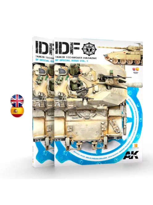 AK Interactive - TANKER Special IDF 01 - Bilingüal