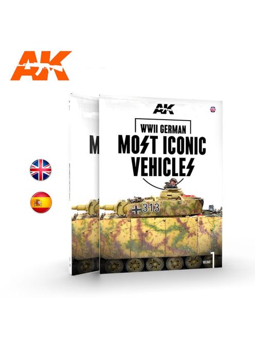AK Interactive - Wwii German Most Iconic Ss Vehicles. Vol 1 - English