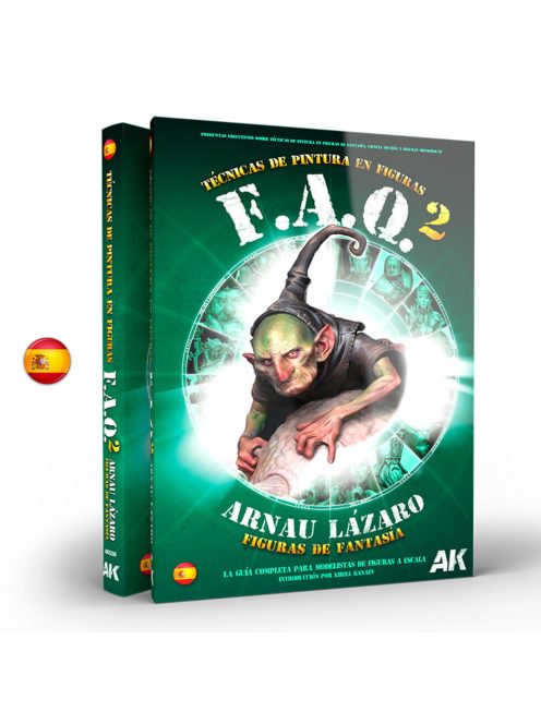 AK Interactive - FAQ 2 FANTASY FIGURES PAINTING TECHNIQUES by Arnau Lázaro - Spanish