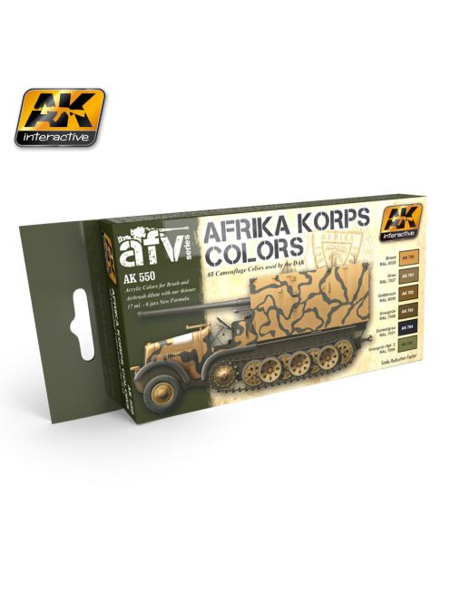 AK Interactive - Afrika Korps Colors Set