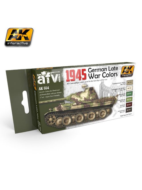 AK Interactive - 1945 German Late War Colors Set