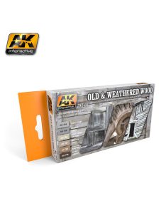 AK Interactive - Old And Weathered Wood Vol.2 Colors Set