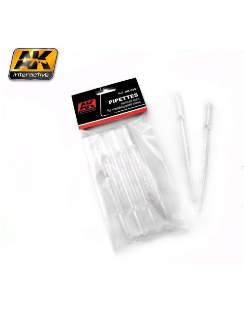 AK Interactive - Pipettes Medium Size (7 Units)