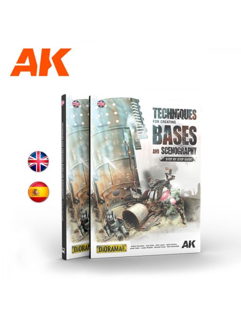 AK Interactive - Techniques For Creating Bases And Scenography – English