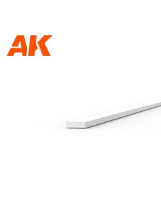 AK Interactive - Strips 0.30 x 1.00 x 350mm - STYRENE STRIP