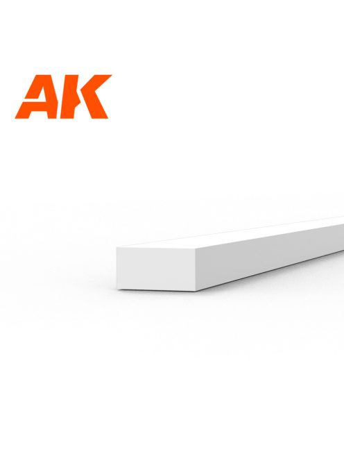 AK Interactive - Strips 1.00 x 2.00 x 350mm - STYRENE STRIP