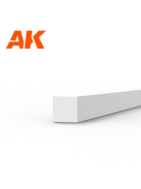 AK Interactive - Strips 1.50 x 1.50 x 350mm - STYRENE STRIP