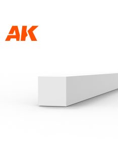 AK Interactive - Strips 2.00 x 2.00 x 350mm - STYRENE STRIP