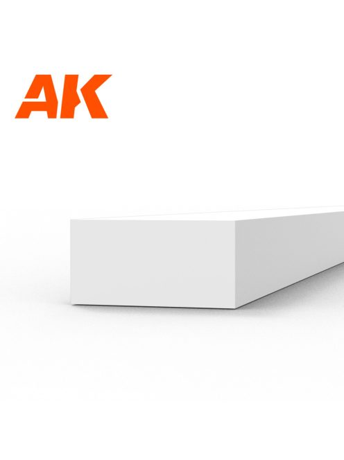 AK Interactive - Strips 2.00 x 4.00 x 350mm - STYRENE STRIP