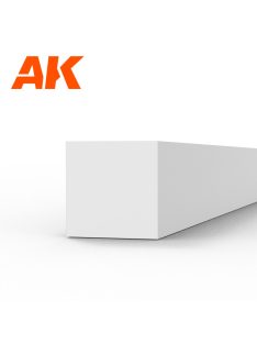 AK Interactive - Strips 3.00 x 3.00 x 350mm - STYRENE STRIP