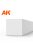AK Interactive - Strips 4.00 x 4.00 x 350mm - STYRENE STRIP