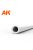 AK Interactive - Hollow tube 2.00dx350mm (W.T. 0,7mm)-STYRENE STRIP