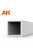 AK Interactive - Square hollow tube 4.00x350mm(0,7mm)-STYRENE STRIP