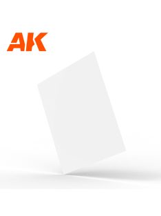   AK Interactive - 0.3mmthickness x 245 x 195mm - STYRENE SHEET