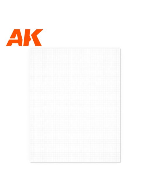 AK Interactive - Square Pavement Brick Small 4MM/156 Sheet 245x195